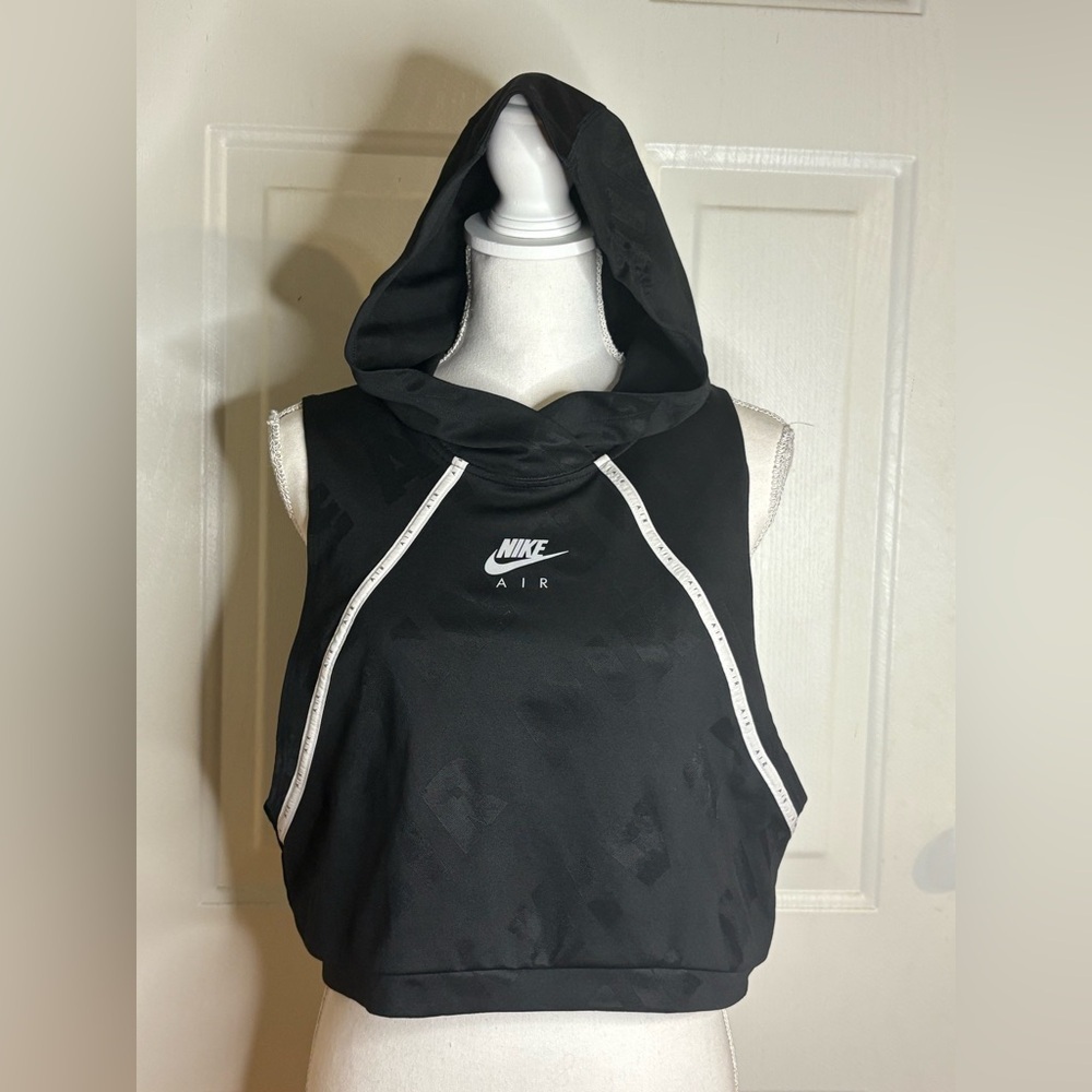 Nike Size M Air Women's High Reflection Hooded Running Vest - Picture 2 of 13